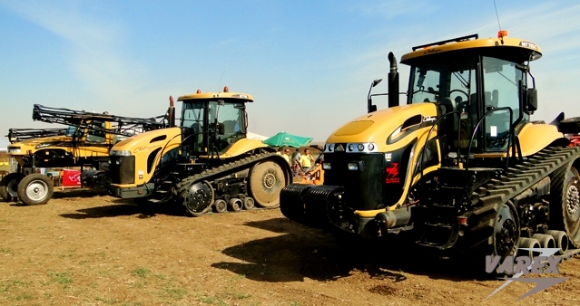 AGRICULTURAL MACHINARY DEMONSTRATION IN THE LAND OF VILLAGE YAKIMOVO, MONTANA